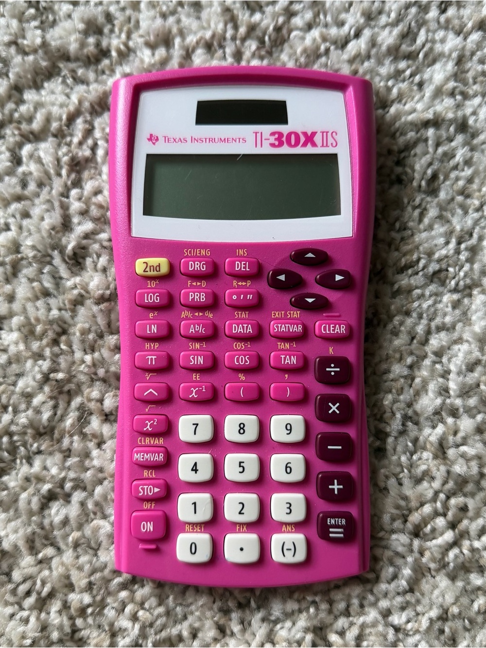 TI-30XIIS Pink Scientific Calculator by Texas Instruments